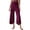Purple, variant on Women's Solid Color Ankle-Length Pants Women's Loose Fit Yoga Pants / Joggers Perfect For Yoga, Pilates And Other Indoor Activities._Beige_M