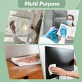thumbnail image 3 of Reusable Bamboo Paper Towels, Kitchen Cleaning Cloth Rolls, Tear Away Wet/Dry Dish Use, Washable Cloth for Kitchen, Car, Bathroom, Soft & Thickened Wiping Rags, 11' x 11', 2 Rolls, 3 of 8