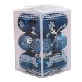thumbnail image 2 of 12Pcs Christmas Tree Balls Xmas Home Decor Glitter Baubles Party Wedding Ornaments, 2 of 8