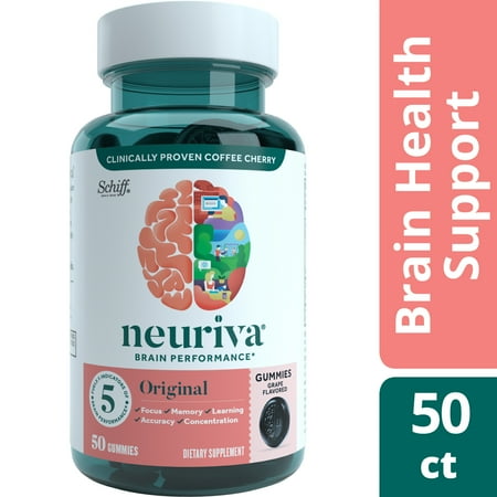 NEURIVA Brain Performance - Original Grape Gummies 12/ 50 ct