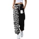 thumbnail image 2 of Pantalones de moda casual de doble combinación, pantalones de corsé, pantalones con estampado de gato en 3D de cuerpo completo, 2 of 5