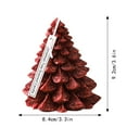 thumbnail image 3 of Desktop Ornament Christmas Tree Shaped Soy Wax Candle for Aromatherapy Home Décor Scented Candle 38 Inches Tall Ideal for, 3 of 7