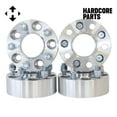 thumbnail image 2 of 4 QTY 2" 5x4.5 Hubcentric Wheel Spacers Stud 1/2-20 + 20pc Black Lug Nuts, 2 of 3