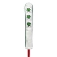 thumbnail image 4 of PU Leather Golf Alignment Rod Cover Case Holder, Golf Embroidery Pattern Headcover Holds at Least 2 Sticks for, 4 of 7