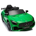 thumbnail image 2 of SESSLIFE Green Ride On Toy, Ride On Car for Age 3-5, 12V Remote Control Motorized Riding Toys with Led Headlights, Seat Belt, TE1541, 2 of 10
