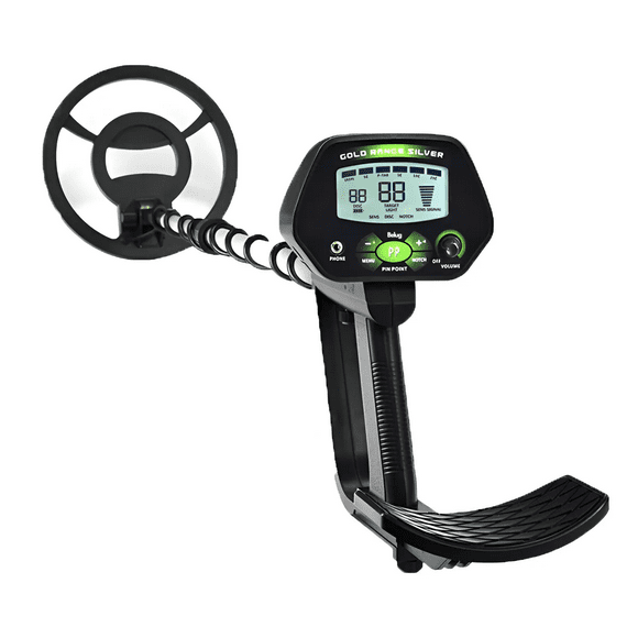 Detector De Metales De Alta Precisión Cazador De Monedas Belug, Negro Verde