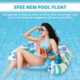 thumbnail image 6 of VKFVKF Inflatable Pool Float Chair,2Pack Pool Float Lounge,Pool Toy Party Floaties for Adults with Cup Holder, 6 of 9