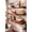 Color 2, variant on Floating Live Edge Oak Shelf - Live Edge Floating Shelf for Home Office Handcrafted Solid Wood Floating Shelf - Natural Wood Shelf