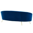 thumbnail image 5 of Modway Marchesa Upholstered Performance Velvet Sofa in Navy, 5 of 8