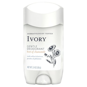 Ivory Gentle Aluminum Free Deodorant Hint of Chamomile, 2.4 oz