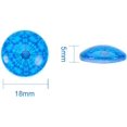 thumbnail image 2 of Mixed Pattern Glass Flatback Cabochons for DIY Projects Half Round/Dome Mixed Color 18x5mm, 2 of 8