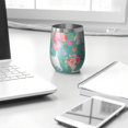 thumbnail image 3 of 12oz Stemless Wine Tumblers Schnauzer Dogs Vacuum Insulated Stainless Steel Travel Tumbler Cups Mug with Lid and Straw for Champaign,Cocktail,Beer with Cleaning Brush, 3 of 5