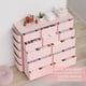 thumbnail image 5 of Comoda Cajonera para Recamara, Cómoda Gran Capacidad de 12 Cajones con Parte Superior Madera y Marco De Acero, Mueble Organizador con Bolsillos Laterales y Ganchos para Armarios, 5 of 8