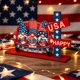 thumbnail image 5 of Independence Day Decorations Wooden Ornaments Table Top Ornaments Holiday Party Decorations Handcrafted Ornaments, 5 of 6