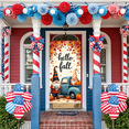thumbnail image 4 of Decorative Design Hello Fall Banner Gnome Theme Pumpkin Decoration Autumn Leaves Backdrop for Seasonal Celebration Fall Festival Thanksgiving Decoration, 4 of 9