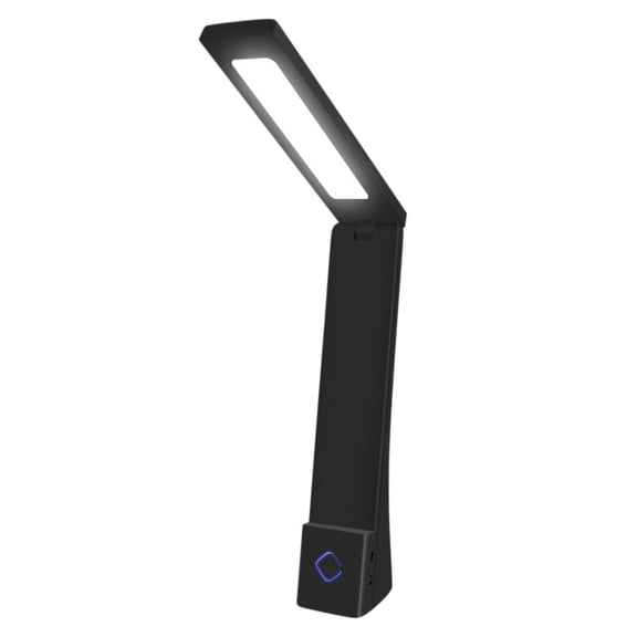 WSZZL Foldable LED Desk Lamp with 3 Lighting Modes, 180° Adjustable Angle, USB Rechargeable 1200mAh Battery, Sensor Control, Portable for Reading Working Travel, Ideal for Lighting