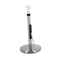 thumbnail image 3 of Soporte de toallas de cocina, dispensador de rollo de cocina de moda acero inoxidable con botella de spray soporte para toalla de servicio pesado para Ventosa Plata, 3 of 8