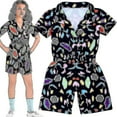 thumbnail image 1 of Stranger Things Season 3 Eleven Cosplay Costume Playsuit Shirt Outfit R, 1 of 3