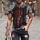 thumbnail image 5 of Blusa Del Día de la Independencia de los Hombres, Suéter de Impresión Casual Cuello Redondo para Uso Al Aire Libre Y Diario, Camiseta Patriótica de Moda, 5 of 8