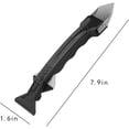 thumbnail image 2 of Caulk Remover Tool Silicone Caulking Tool,Multifunctional 3 in 1 Grout Remove Scraper Caulking Finishing Tool Sealant Caulk Remover Glass Glue Angle Scraper,for Bathroom,Sink Joint, 2 of 4