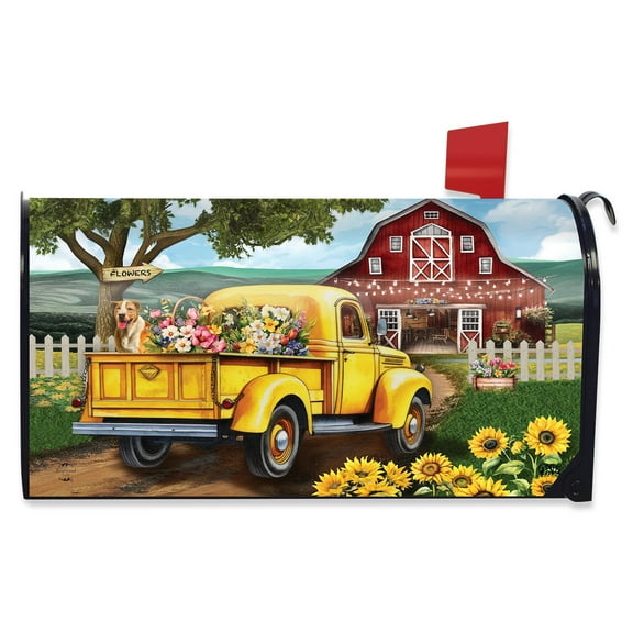 Briarwood Lane Flower Farm Mailbox Cover