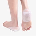 thumbnail image 3 of 2x Soft Heel Cups Plantar Fasciitis Insert Shock Absorption All Day Wear, 3 of 8