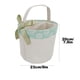 thumbnail image 2 of Bolsa de tela para cesta de Pascua – Bolsa de regalo de huevos de Pascua reutilizable y mona, cesta decorativa ligera para Navidad, 1 pack, 2 of 8