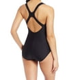 thumbnail image 2 of Speedo NEW Black Womens Size 16 Power Flex One-Piece Cross Back Swimwear, 2 of 3