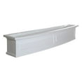 thumbnail image 2 of Pemberly Row 5ft Weatherproof Traditional Plastic Window Box in White, 2 of 7