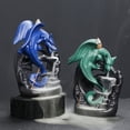 thumbnail image 6 of 1pc Vintage Dragon Ceramic Backflow Incense Burner, Home & Tabletop Decor, Relaxing Aroma Gift for Christmas (Without Incense), 6 of 8