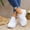 04# White, variant on Women's Running Shoes, Non Slip, Breathable, Lightweight Fashion Sneakers, Slip Resistant Athletic Sports Walking Gym Work Shoes,Black 37