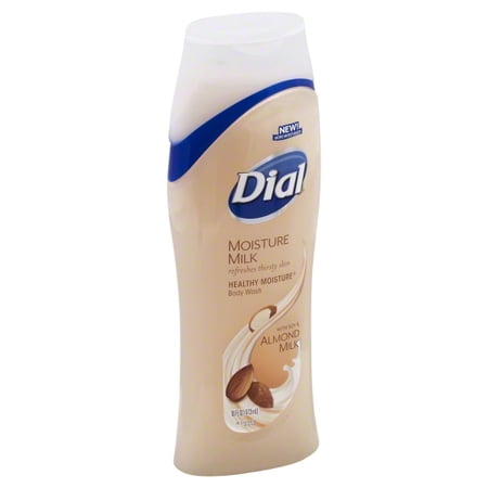 Dial Healthy Moisture Body Wash with Soy & Almond Milk, 16.0 FL OZ