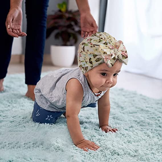 Floral baby sales hat