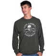 thumbnail image 5 of Life Liberty Happiness Skull Bones Long Sleeve TShirt Men Women Brisco Brands M, 5 of 6