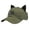 Z-Green135, variant on Unisex Trendy Baseball Caps With Cat Ears Letter And Graphic Embroidered For Running Workout And Outdoor Activities Versatile Dad Hat For Men And Women