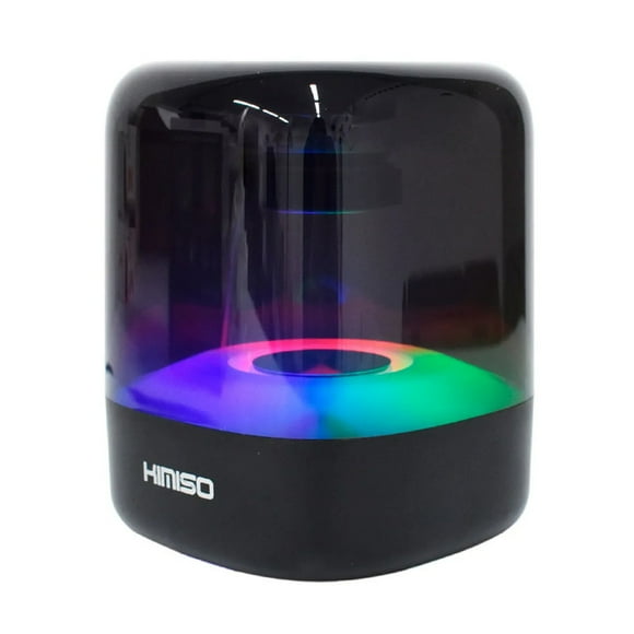 Bocina Bluetooth Kimiso Cuadrada Luz Led