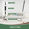 thumbnail image 2 of Eyliden Dust Mop with 2 Washable Microfiber Pads for Wet & Dry Floor Cleaning (Army Green), 2 of 8