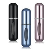 VIGOR PATH Portable Mini Refillable Perfume/Cologne Atomizer Bottle - great for travel, parties and events - Travel & toiletry accessory great for both men and women - 5ml/0.2oz (Variety Pack of 3)