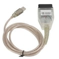 thumbnail image 4 of Loewten Câble de Diagnostic USB, Câble de Diagnostic K+DCAN, Outil de Diagnostic de Numérisation K+DCAN OBD2 Interface USB avec Remplacement CD pour 3 Series E46 E83 E90, 4 of 8
