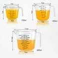 thumbnail image 2 of UPOUART Measuring Cup 300ml Acrylic Transparent Spout Design 1Pcs, 2 of 8