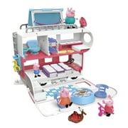 Peppa Pig Peppa’s Adventures Peppa’s Family Motorhome Preschool Toy, Vehicle to RV Playset