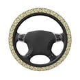 thumbnail image 2 of KLL Car Steering Wheel Cover, Universal 15 inch, Soft Elastic and Comfortable,Car Accessories Decorations-Finger Lime Fruits, 2 of 7