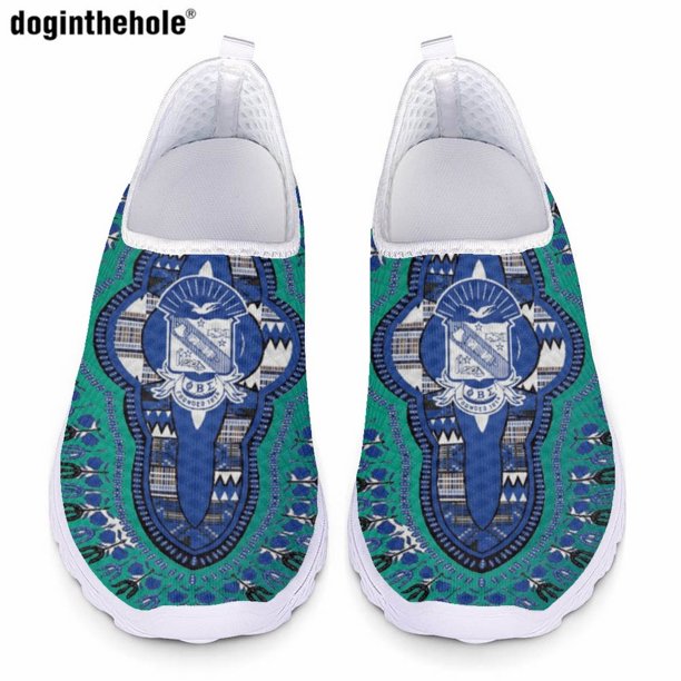 Doginthehole - Zapatillas de deporte informales para mujer, ligeras, cómodas y planas, de malla, para verano