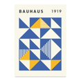 thumbnail image 1 of Carteles geométricos abstractos Bauhaus modernos de mediados de siglo, pinturas en lienzo, imágenes artísticas de pared, impresiones para sala de estar, decoración del hogar, 1 of 4