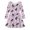 Purple, variant on Angala Toddler Girls Dresses A Line Dresses Long Sleeve Crew Neck Animal Print Summer Slim Fit Stretchable Comfort Casual Toddler Clothes Size 8-9 Years Purple
