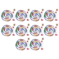 thumbnail image 1 of Tambor con forma de piruleta 10 piezas Juego de panderetas para niños Bling Bling, 1 of 12