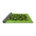 thumbnail image 2 of Ahgly Company Indoor Rectangle Abstract Green Modern Area Rugs, 8' x 10', 2 of 4