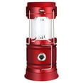 thumbnail image 1 of Lámpara de camping que funciona con energía solar, resistente al agua, con luminosidad regulable TOMSHOO Rojo, 1 of 7
