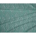 thumbnail image 4 of oneOone Polyester Lycra Fabric Swirl & Geometric Block Print Fabric By The Yard 56 Inch Wide, 4 of 4