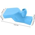 thumbnail image 4 of Botao Doble propósito Alta elasticidad Silicona Grifo de agua Extensión Fregadero Dispositivo de lavado para niños Baño Cocina Fregadero Grifo Guía Extensores de grifo (3 piezas, Kuyhfg Sin marca, 4 of 5